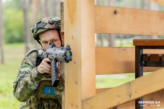 Турнир «Зарницы 2.0» LASERWAR: Контроль рубежа на открытом участке — №707