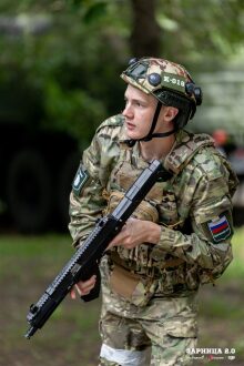 «Зарница 2.0»: Отряд проходит мимо бетонного сооружения — №775