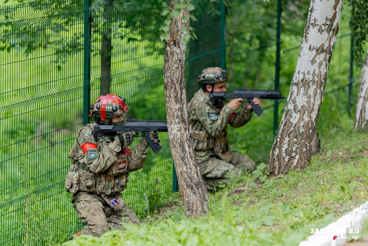 Турнир «Зарницы 2.0» LASERWAR: Ряд тактических шлемов в построении — №785