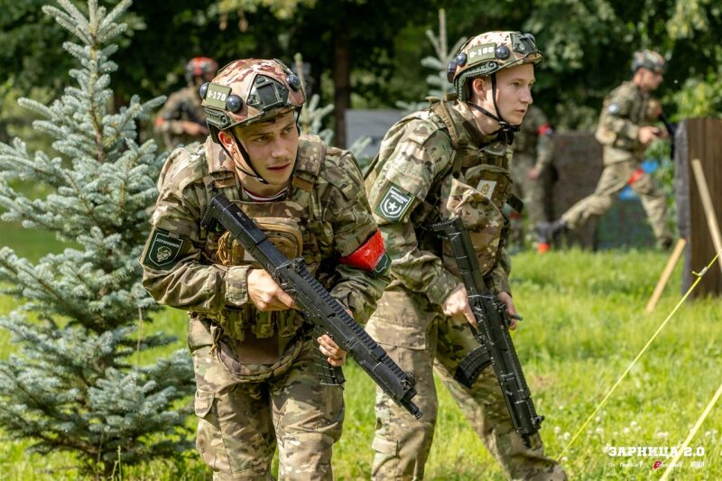 LASERWAR на «Зарнице 2.0»: Широкий кадр строя на тренировочном поле — №818