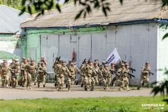 «Зарница 2.0»: Привал у палаток лагеря «Авангард» — №829