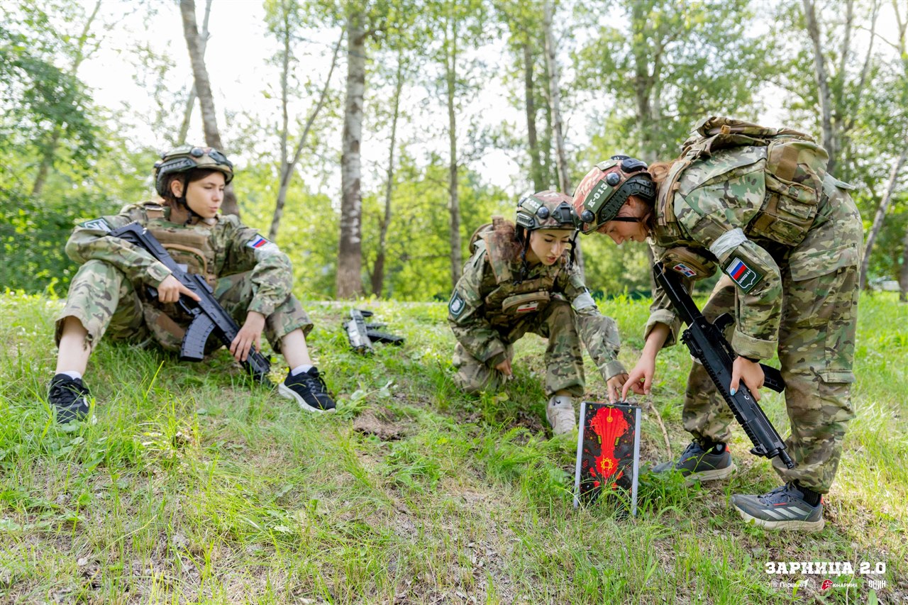 Фото «Зарницы 2.0»: Наблюдение с возвышенности полигона — №876