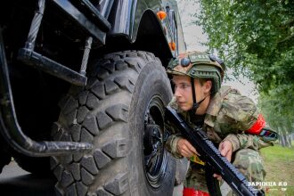 Турнир «Зарницы 2.0» LASERWAR: Линия полевых палаток базы «Авангард» — №893