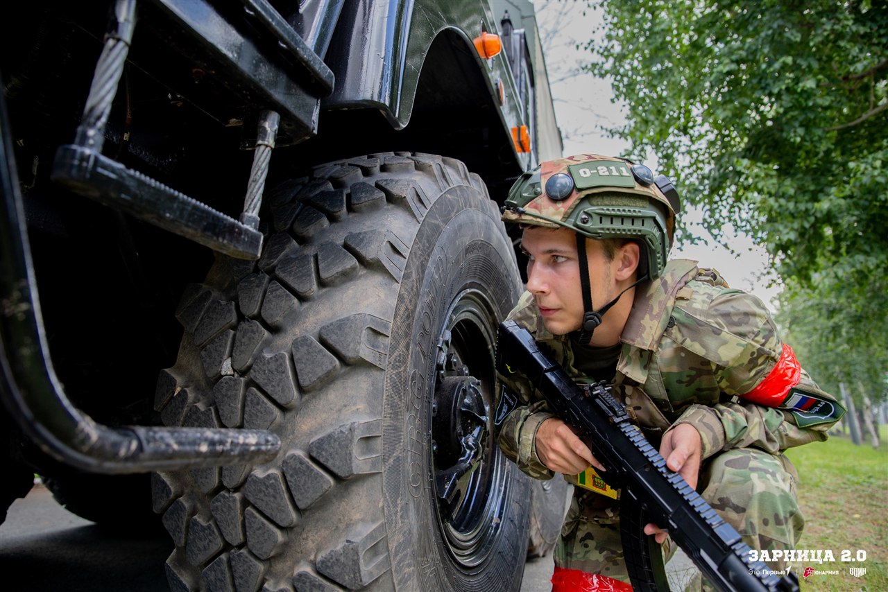 Турнир «Зарницы 2.0» LASERWAR: Линия полевых палаток базы «Авангард» — №893