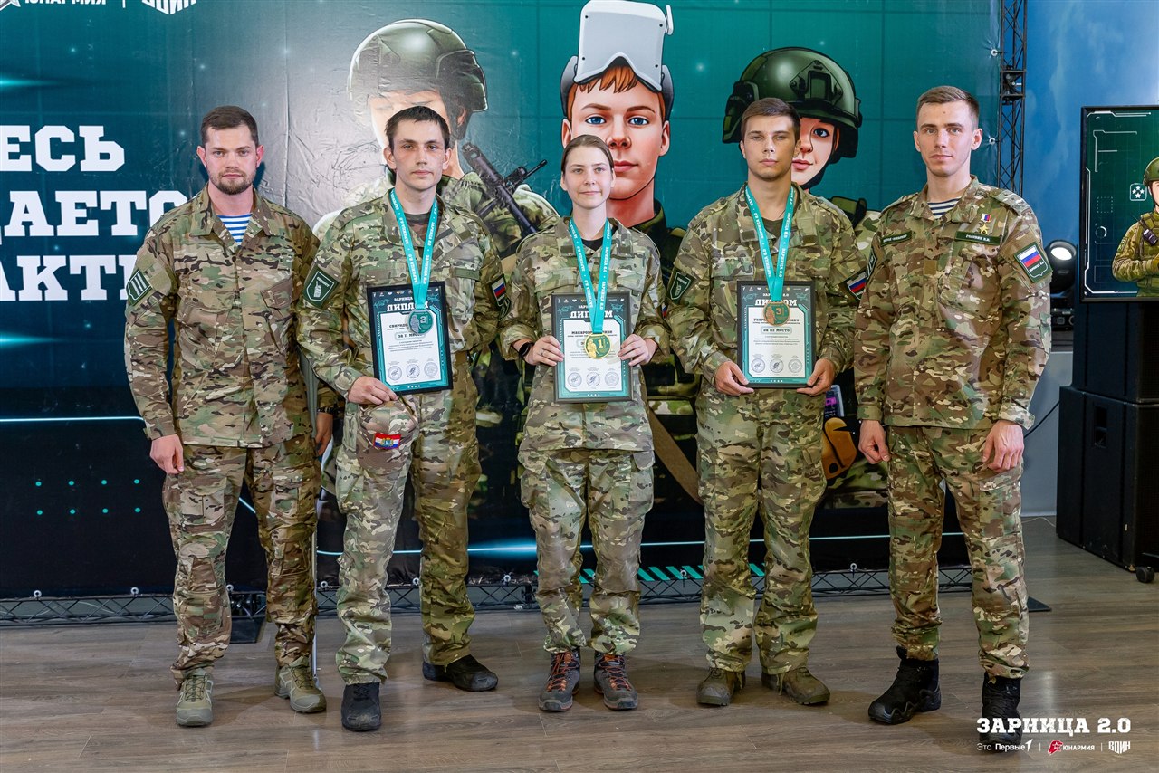 LASERWAR на «Зарнице 2.0»: Широкий кадр строя на тренировочном поле — №938
