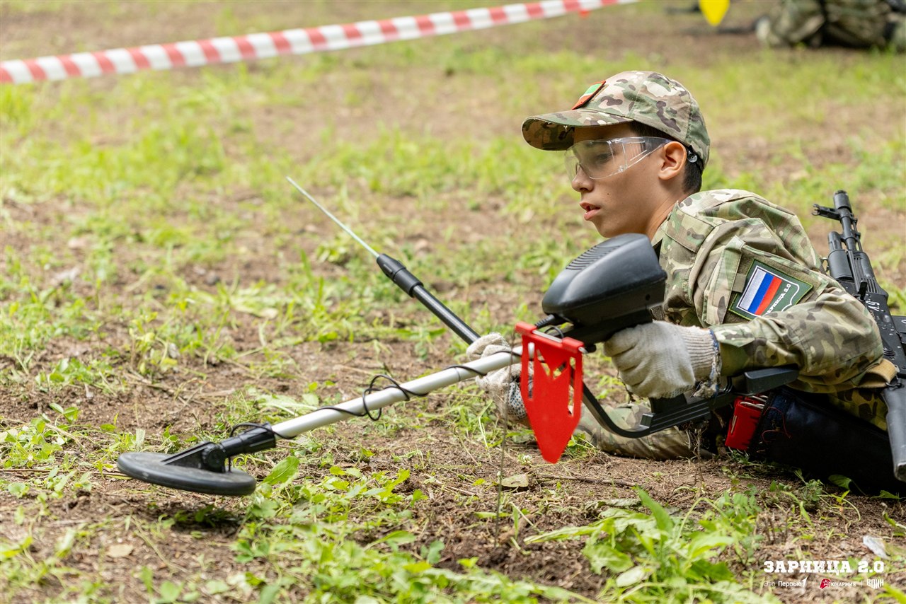 LASERWAR на «Зарнице 2.0»: Переход между зонами лазертаг-арены — №986