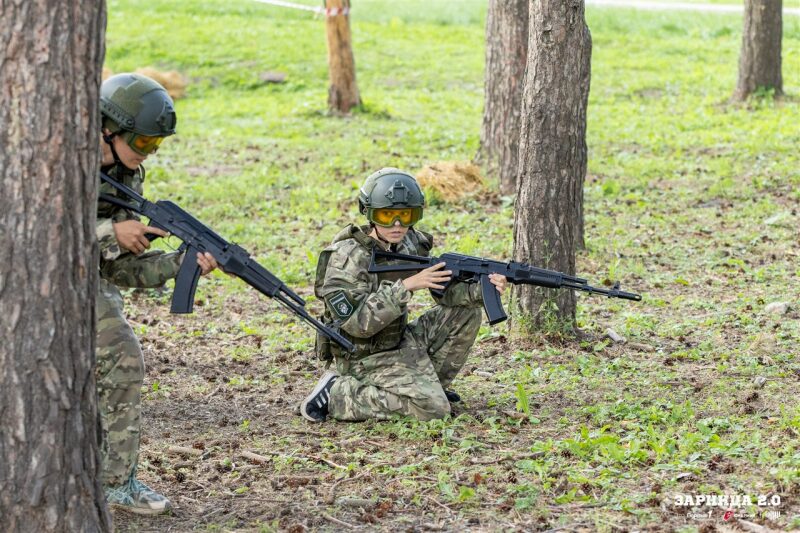 Фото «Зарницы 2.0»: Наблюдение с возвышенности полигона — №996