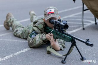 Турнир «Зарницы 2.0» LASERWAR: Прицеливание из-за насыпи на лазертаг-миссии — №1007
