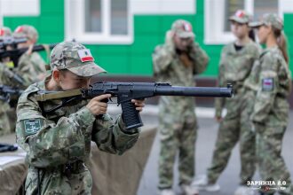 Фото «Зарницы 2.0»: Скрытная позиция в зелени на полигоне — №1008