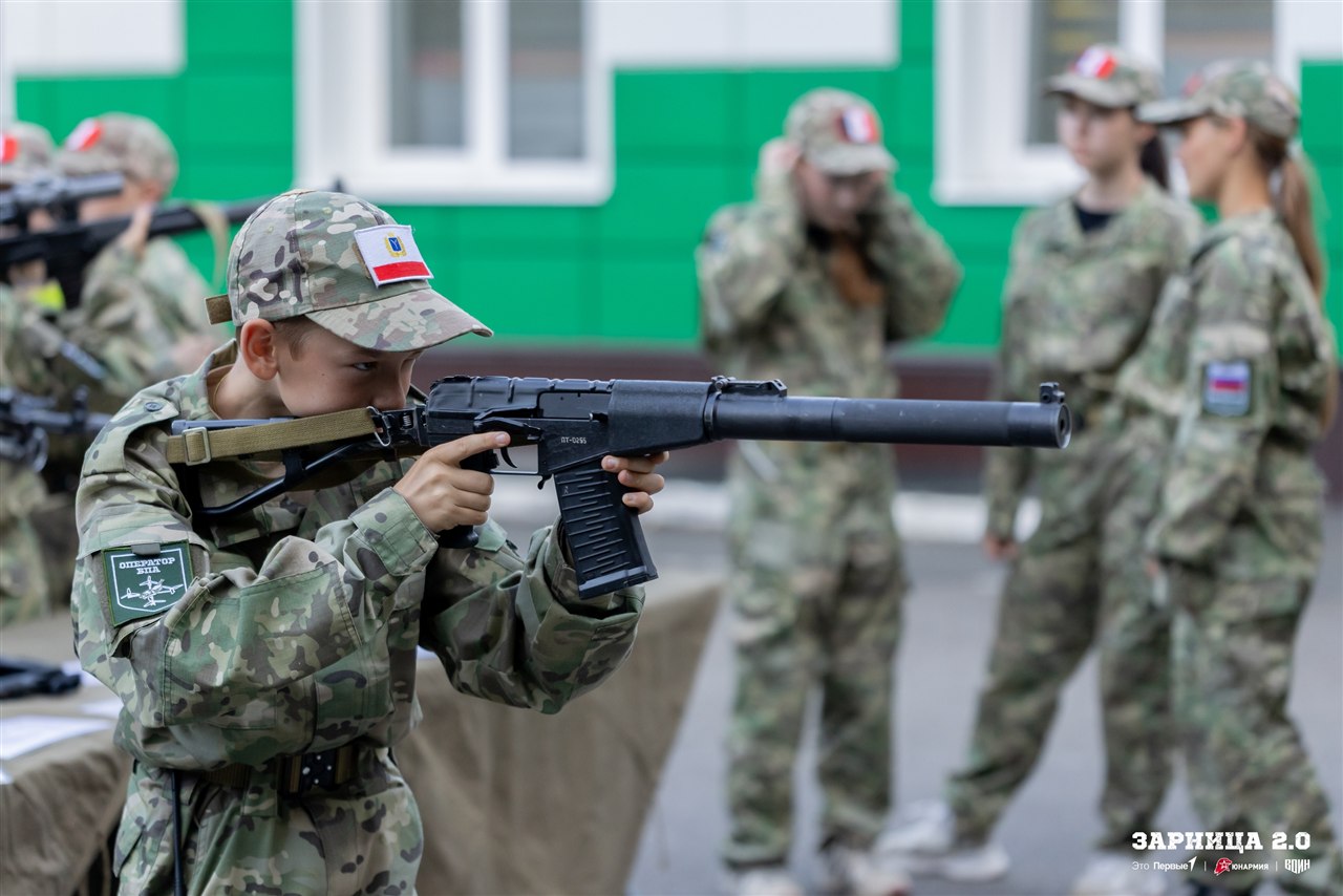 Фото «Зарницы 2.0»: Скрытная позиция в зелени на полигоне — №1008