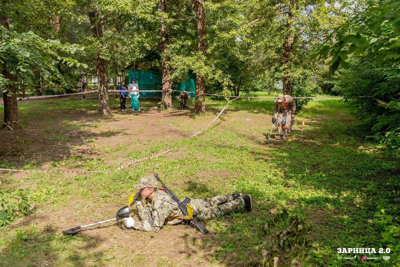 LASERWAR на «Зарнице 2.0»: Полный рост: камуфляж и берцы на плацу — №1064