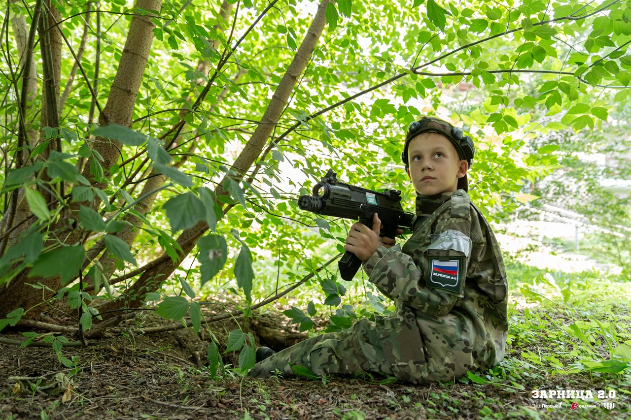 Фото «Зарницы 2.0»: Сбор команды у информационного маркера — №1230