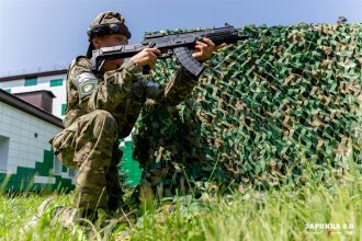 LASERWAR на «Зарнице 2.0»: Церемониальный кадр игрового дня — №1238