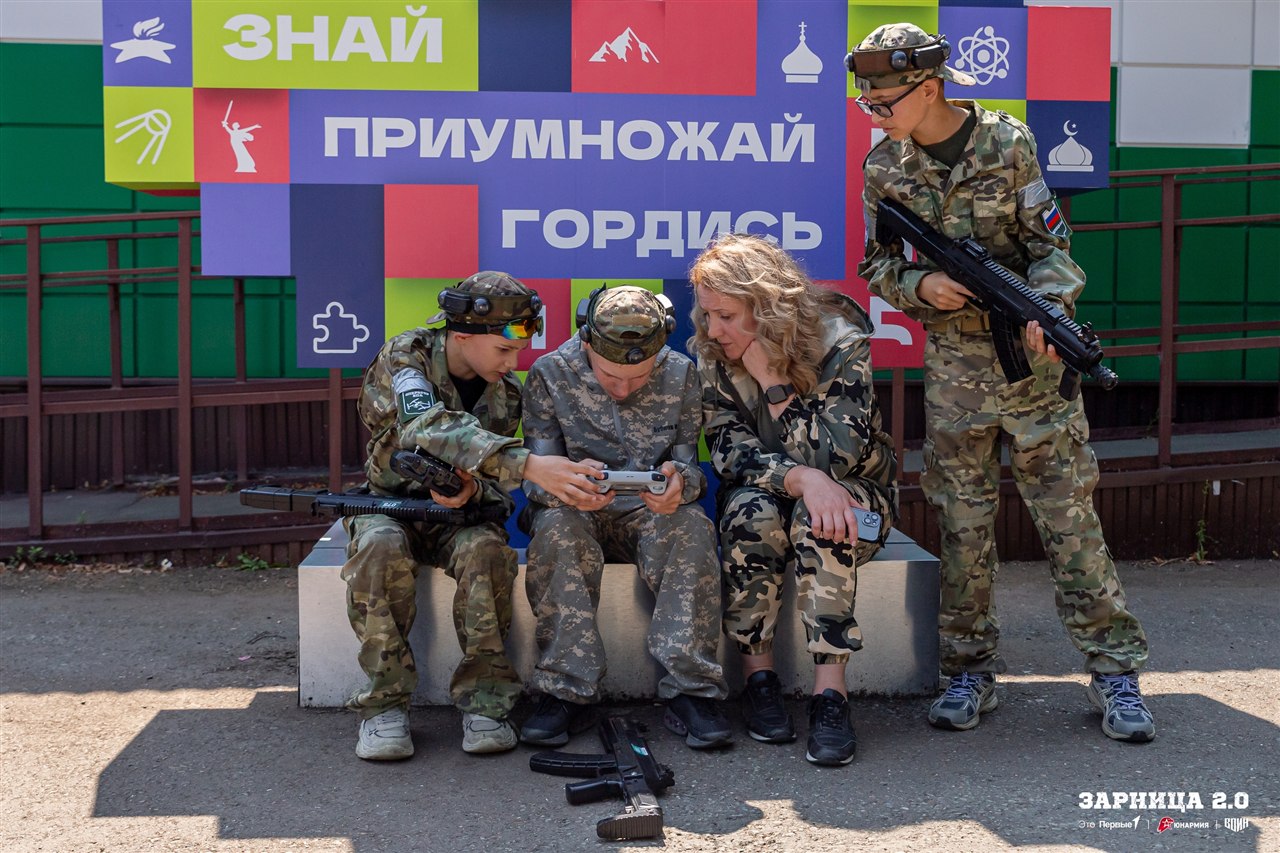 Фото «Зарницы 2.0»: Скрытная позиция в зелени на полигоне — №1248