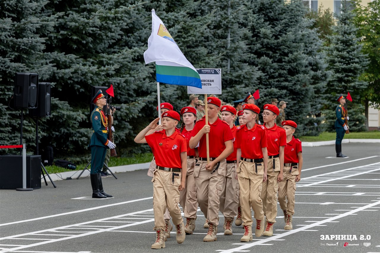 «Зарница 2.0»: Ряд тактических шлемов в построении — №1345