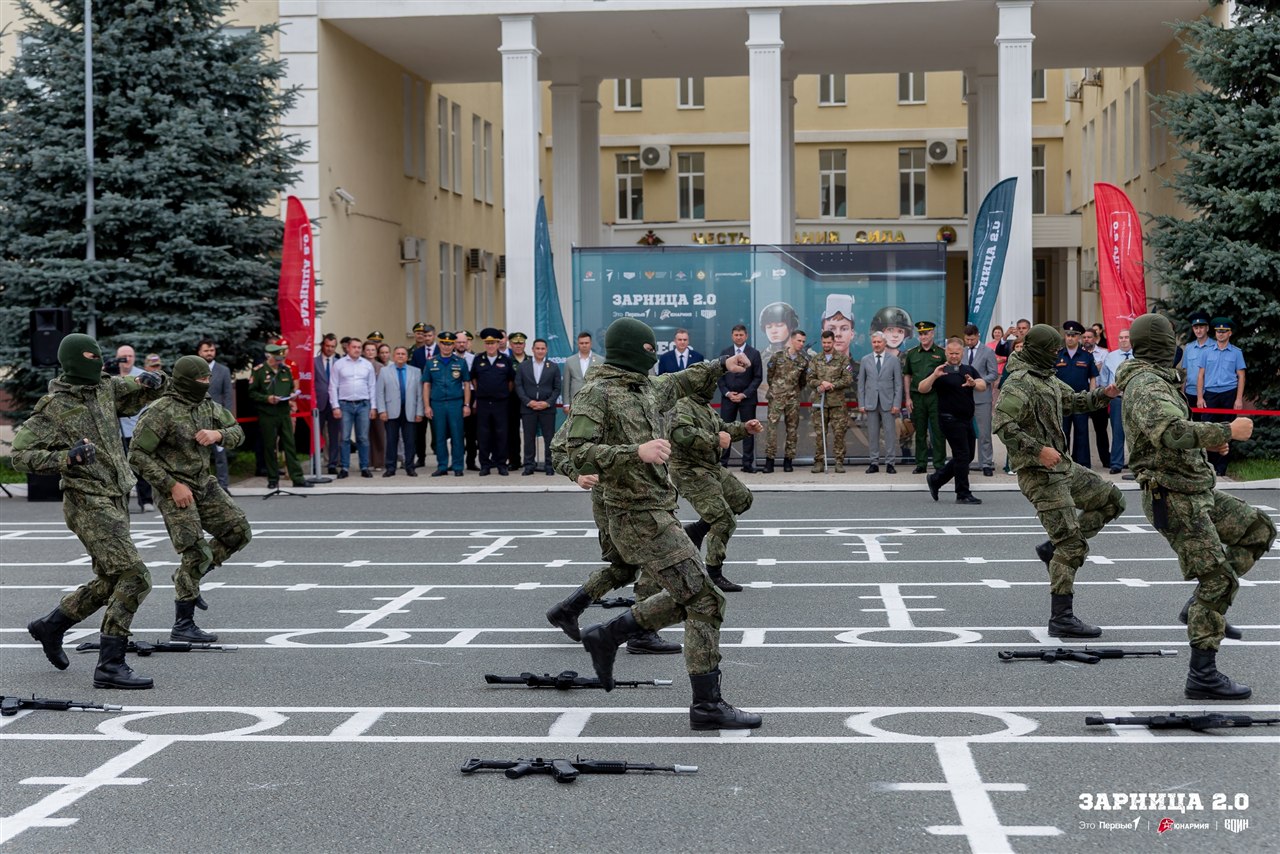 Лагерь «Авангард», лазертаг: Панорама полигона в день «Зарницы 2.0» — №1372
