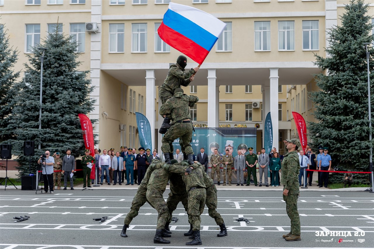 Турнир «Зарницы 2.0» LASERWAR: Линия полевых палаток базы «Авангард» — №1373