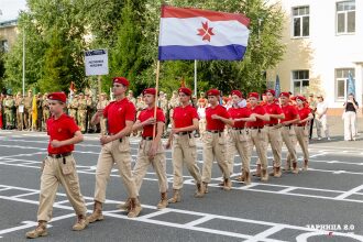 Фото «Зарницы 2.0»: Выход отряда на старт миссии «Зарницы» — №1404