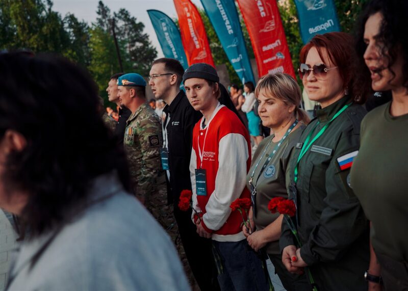 Фото «Зарницы 2.0»: Наблюдение с возвышенности полигона — №156