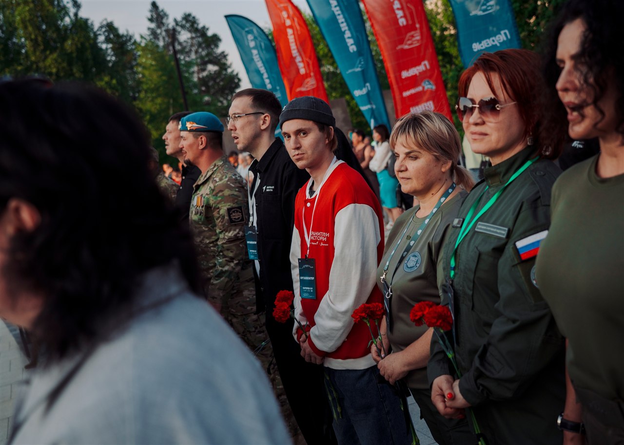 Фото «Зарницы 2.0»: Наблюдение с возвышенности полигона — №156