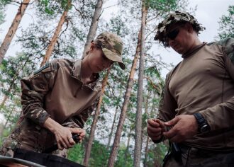 «Зарница 2.0»: Группа с тагерами LASERWAR в камуфляже — №283