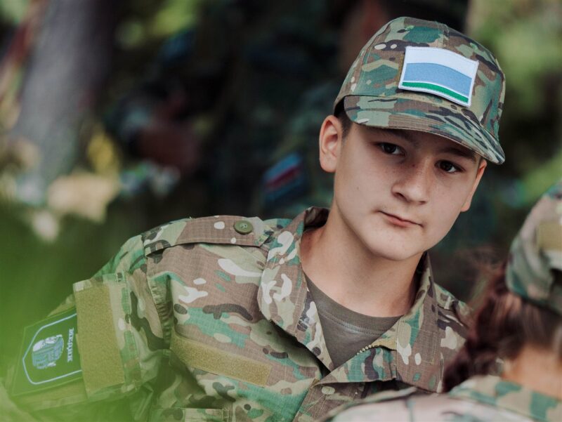 Лагерь «Авангард», лазертаг: Скрытная позиция в зелени на полигоне — №328