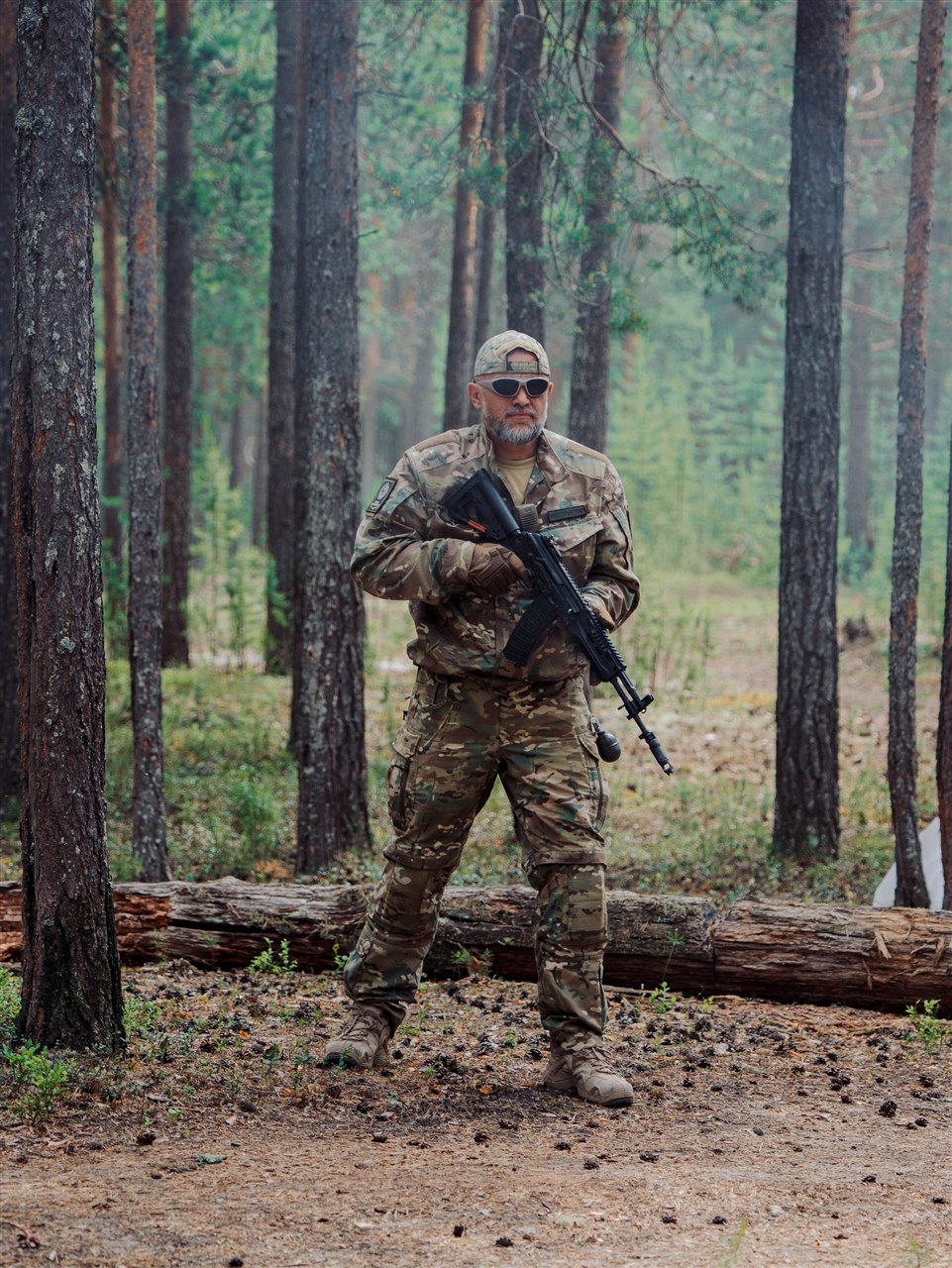 Фото «Зарницы 2.0»: Портрет бойца в шлеме LASERWAR — №330