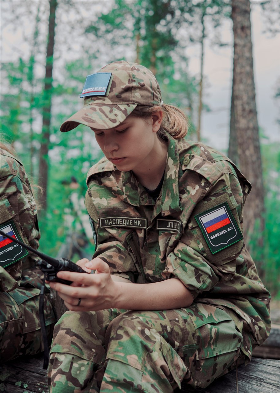 Фото «Зарницы 2.0»: Наблюдение с возвышенности полигона — №396
