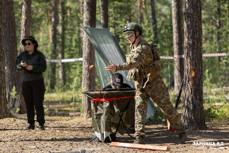LASERWAR на «Зарнице 2.0»: Песчаный полигон с маркировкой сценария — №422