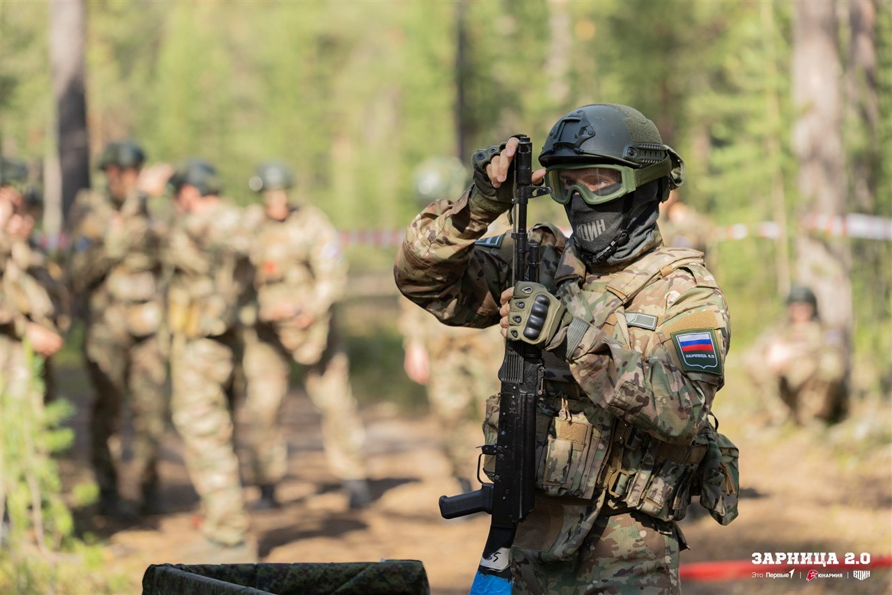 LASERWAR на «Зарнице 2.0»: Движение цепочкой по полевой дороге — №434