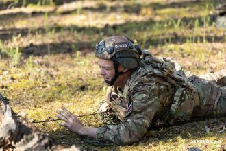 Фото «Зарницы 2.0»: Наблюдение с возвышенности полигона — №516