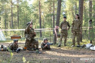 LASERWAR на «Зарнице 2.0»: Бег с тагером по песчаной тропе «Авангарда» — №566