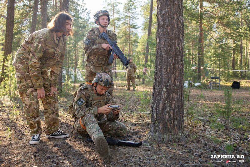 LASERWAR на «Зарнице 2.0»: Скрытная позиция в зелени на полигоне — №608