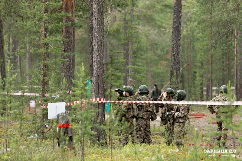 LASERWAR на «Зарнице 2.0»: Переход между зонами лазертаг-арены — №626