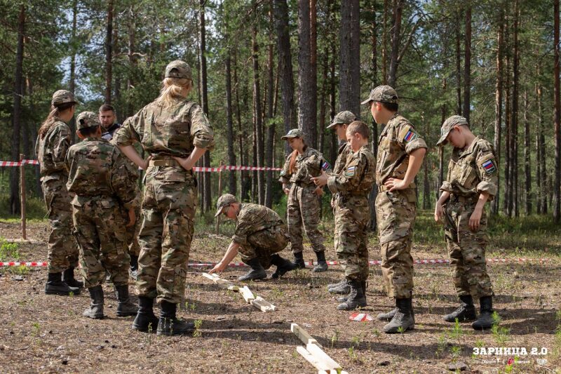 LASERWAR на «Зарнице 2.0»: Инструктаж команды перед лазертаг-миссией — №722