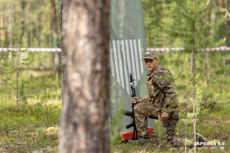 Фото «Зарницы 2.0»: Скрытная позиция в зелени на полигоне — №768
