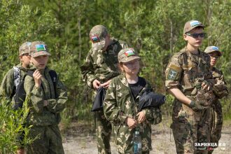 LASERWAR на «Зарнице 2.0»: Полный рост: камуфляж и берцы на плацу — №824