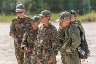 «Зарница 2.0»: Привал у палаток лагеря «Авангард» — №829