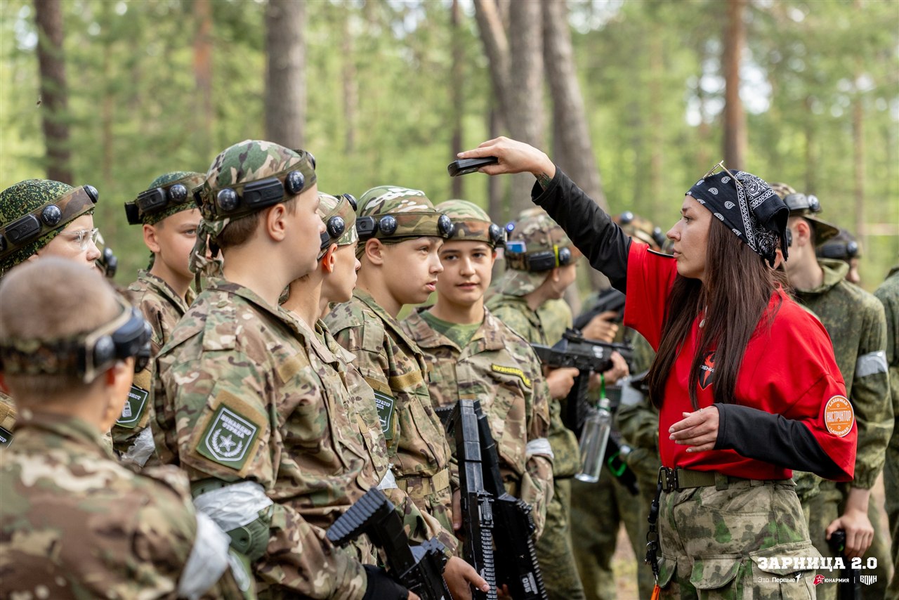 LASERWAR на «Зарнице 2.0»: Портрет бойца в шлеме LASERWAR — №890