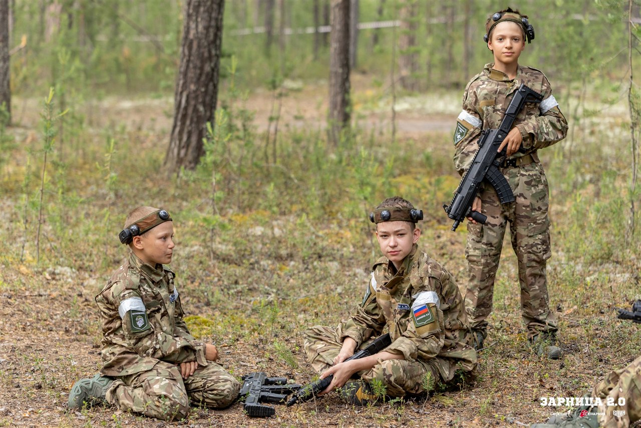 Лагерь «Авангард», лазертаг: Панорама полигона в день «Зарницы 2.0» — №892