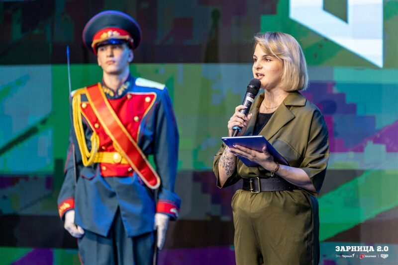 LASERWAR на «Зарнице 2.0»: Широкий кадр строя на тренировочном поле — №938