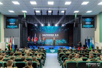 Фото «Зарницы 2.0»: Скрытная позиция в зелени на полигоне — №1008