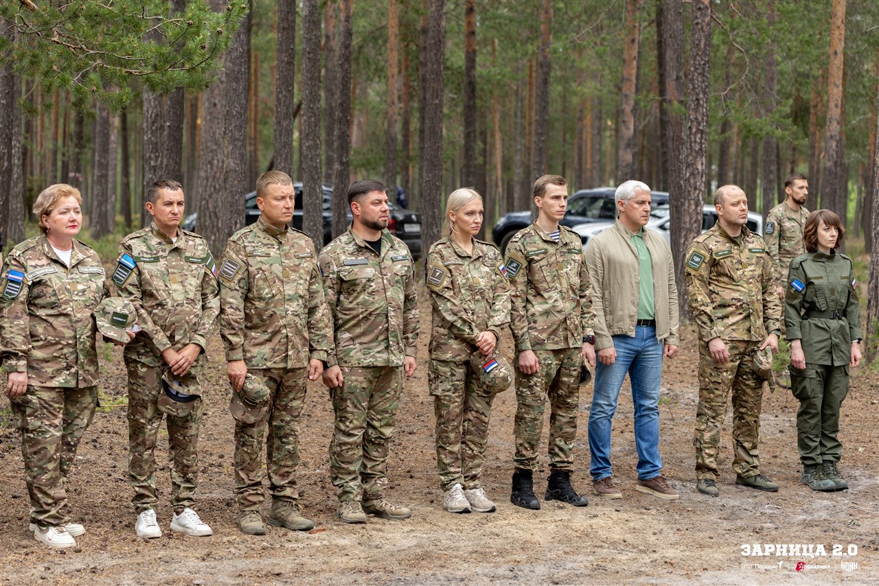 Лагерь «Авангард», лазертаг: Панорама полигона в день «Зарницы 2.0» — №1012