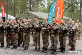 LASERWAR на «Зарнице 2.0»: Песчаный полигон с маркировкой сценария — №1022