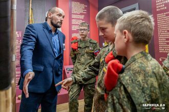 Фото «Зарницы 2.0»: Наблюдение с возвышенности полигона — №1116