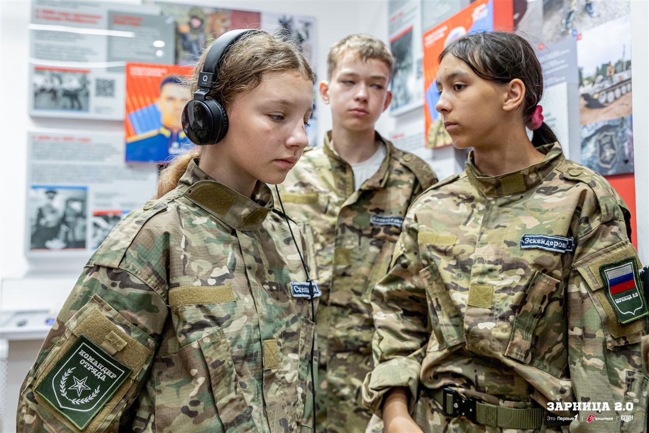 Лагерь «Авангард», лазертаг: Панорама полигона в день «Зарницы 2.0» — №1132