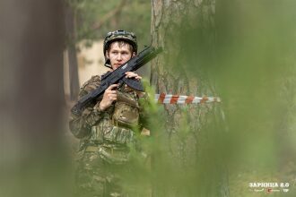 LASERWAR на «Зарнице 2.0»: Полный рост: камуфляж и берцы на плацу — №1184