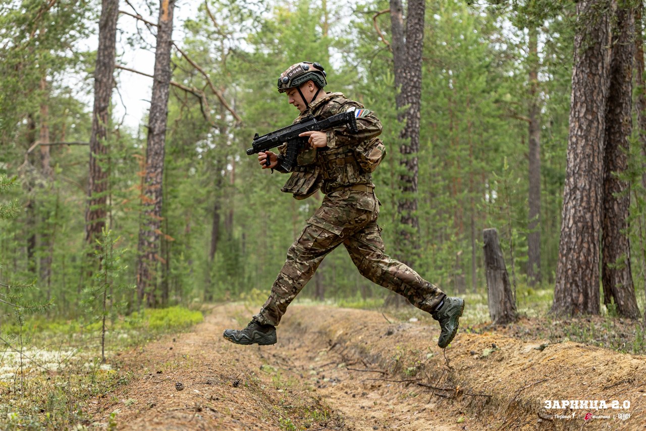 LASERWAR на «Зарнице 2.0»: Наблюдение с возвышенности полигона — №1196