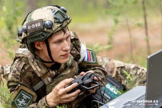 Фото «Зарницы 2.0»: Бег с тагером по песчаной тропе «Авангарда» — №1206