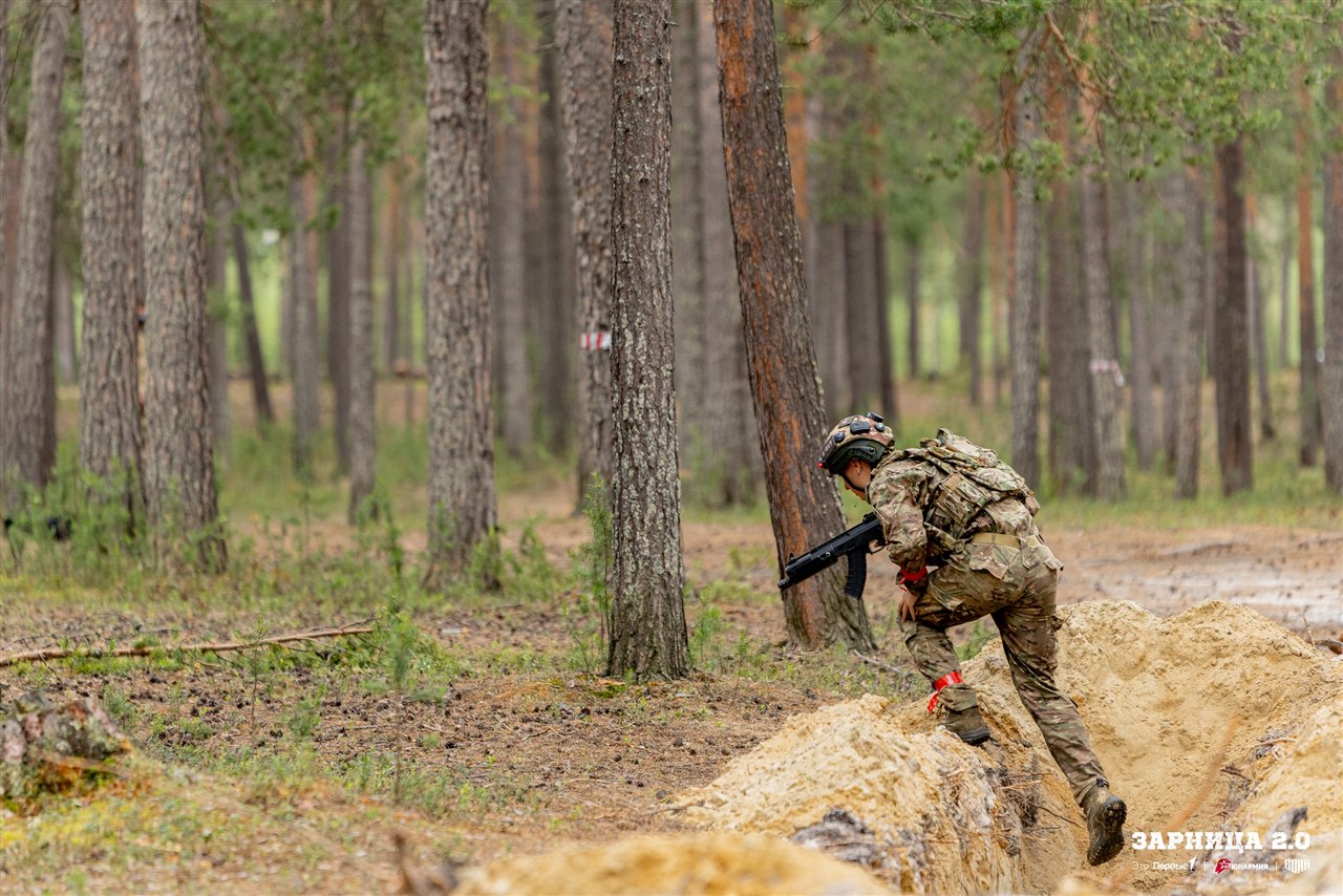 LASERWAR на «Зарнице 2.0»: Портрет бойца в шлеме LASERWAR — №1250